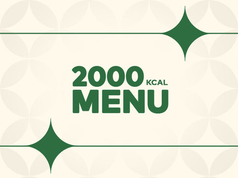 Standard Menu (2000 kcal)