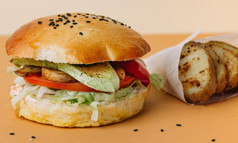 Vegetable burger (Vegetarian)